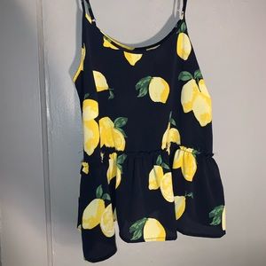 Fun lemon tank